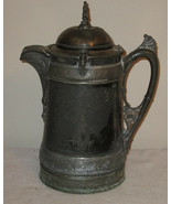 REED &amp; BARTON SILVER PLATED WATER PITCHER COFFEE SERVER           - £85.61 GBP