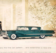 1958 Lincoln Landau Advertisement Automobilia Luxury Car Vintage DWII30 - $548.16 MXN