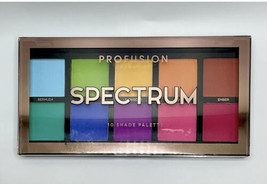 Eyeshadow: Profusion Cosmetics 10 Shade Eyeshadow Palette Spectrum - $8.14