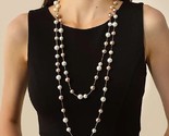 Faux Pearl Decor Layered Necklace - $18.00