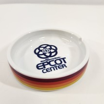 Epcot Center Rainbow Stripe Logo Ash Tray Walt Disney World 1980s Made in Japan - £30.88 GBP