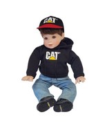 CAT Caterpillar Little Ryan Porcelain Doll 10&quot; Vtg Farm Implement Collec... - £33.11 GBP