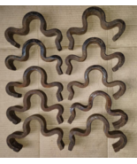 10 Vintage Used Iron Railroad Anchors Braces As Shown - $28.03 CAD