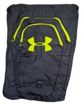 Under Armour Adult Undeniable 2.0 Sackpack Backpack Navy Blue/Lime 13426... - £23.59 GBP