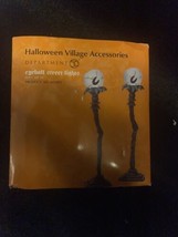 Department 56 Halloween Village Accessories Eyeball Strret Lights 809399... - £11.68 GBP