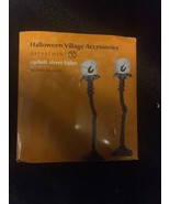 Department 56 Halloween Village Accessories Eyeball Strret Lights 809399... - £11.83 GBP