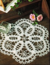 7X Challenging Little Gem Engraving Pebbles Carnation Crochet DOILY Patterns - £7.98 GBP