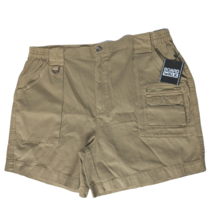 NWT Uzzi Mens Amphibious Gear Boardwalk Cargo Shorts Size 44 Khaki Stretch - €19,75 EUR