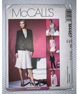 McCall’s 4467 Sewing Pattern Misses&#39; &amp; Petite Jacket Top Skirt Pants, UN... - $111.19 MXN