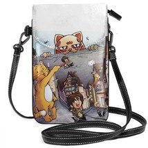 Japanese Anime Shoulder Bag Studio Ghibli Spirited Away Leather Bag Multi Pocket - £26.67 GBP