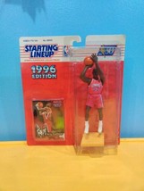 1996 Edition Jerry Stackhouse Starting Lineup - Philadelphia 76ers Figure NBA 50 - £6.28 GBP