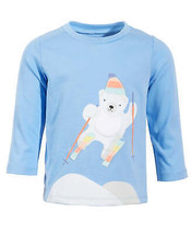 First Impressions Baby Boys Polar Bear Ski T-Shirt, Size 12Months - £6.86 GBP