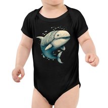 Cool Shark Baby Jersey Onesie - Shark Art Baby Bodysuit - Print Baby One-Piece - - £26.99 GBP