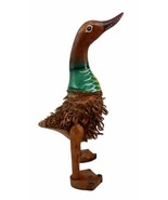 Balinese Wood Handicrafts &quot;Bebek Akar&quot; Duck Albesia Root Art Figurine 10&quot;H - €23,81 EUR