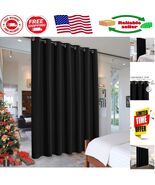 Portable Blackout Insulated Curtain for Sliding Glass Doors, 7ft x 8.3ft... - $55.93 CAD
