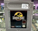Jurassic Park (Nintendo Game Boy, 1993) Authentic GB Tested! - $12.39