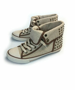 ALDO Sheron Womens&#39;s Spikes &amp; Studs High Top Ankle Sneakers Size 36 NWOT - $43.66