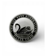 2017 Australia Perth Mint 1 oz Silver Swan BU .9999 First Year Key Date ... - $197.01