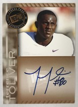Terrence Toliver Autographed 2011 Press Pass Authentics Football Card - LSU Tige - £11.74 GBP