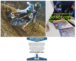 Justin Barcia motocross supercross signed 8x10 photo proof Beckett autographed// - £85.65 GBP