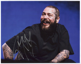 Post Malone (Rapper) SIGNED 8&quot; x 10&quot; Photo + COA Lifetime Guarantee - £137.65 GBP