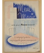 1955 Amana Freezer Manual Meal Magic Homemaking Freezer Meals Recipes - VTG - $13.74