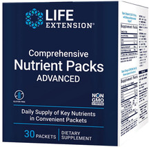 Comprehensive Nutrient Packs Advanced Multivitamin 30 Packets Life Extension - £53.08 GBP