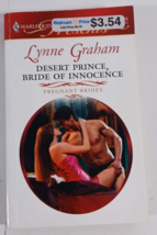 desert prince,  bride of innocence by lynne graham novel fiction paperback good - £4.74 GBP