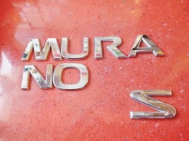 2003 2004 2005 2006 2007 Nissan Murano S Rear Trunk Lift Gate Emblem OEM  - $15.29