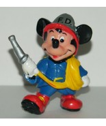 Walt Disney Mickey Mouse as a Fireman PVC Figure Applause 1986 NEW UNUSED - $7.84