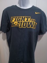 Iowa Hawkeyes Fight For Iowa Nike T Shirt Size M Medium - £7.77 GBP
