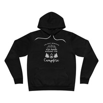 The Best Memories Campfire Unisex Black Sponge Fleece Pullover Hoodie - £64.38 GBP+