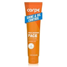 Carpe Sweat Absorbing Face Lotion for Oily Skin Control, Mattifying Face... - $297.30 MXN