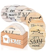 Billbotk House Warming Gifts For New Home, Farmhouse Coasters Set Of, Ho... - €38,77 EUR