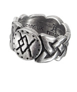 Alchemy Gothic R195  Viking Virility Runering Ring Norse unisex Warrior ... - £18.68 GBP