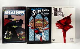 Lot of 3 Graphic Novels: Shadow, Superman:The Wedding &amp; Beyond &amp; Fallen ... - £20.81 GBP