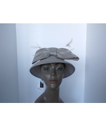 New Metallic PP Bow Cloche August Hat  - MSRP $68 - £17.20 GBP