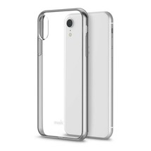 Vitros Clear Case for iPhone XR 6.1&quot; Jet Silver Edges genuine - £61.91 GBP