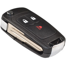 Remote Folding Key Fob Shell Case Keyless Entry for Chevrolet Spark GM #95233524 - £23.14 GBP