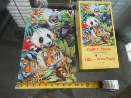  Kids Animal Magic by Howard Robinson 100 piece puzzle ages 6+ Complete - $9.85
