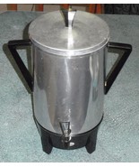 Vintage MCM SUNBEAM Automatic Coffee PERCOLATOR 30 Cup Stainless Steel - $545.35 MXN