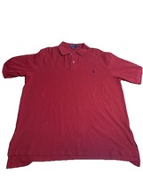 Polo Ralph Lauren Short Sleeve Polo Shirt Men’s Size XLT Tall Red - $337.01 MXN