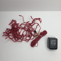 IKEA Strala String of 40 Red Christmas Lights 29&quot; 8.9m - $24.99