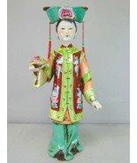 Decorative Hand Painted Porcelain Chinese Woman Figure E89 - $79.20