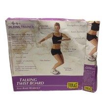 Everlast Talking Twist Board For Her Gray Full Body Workout New Damaged Box - $38.60