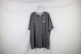 Under Armour Mens 3XL Team Issued University of Wisconsin Football Shirt Gray - £31.11 GBP