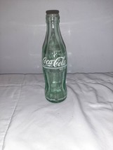 Vintage~ Coca-Cola Embossed Green Glass Bottle 6.5 oz New Orleans LA 7317 - $187.73 MXN