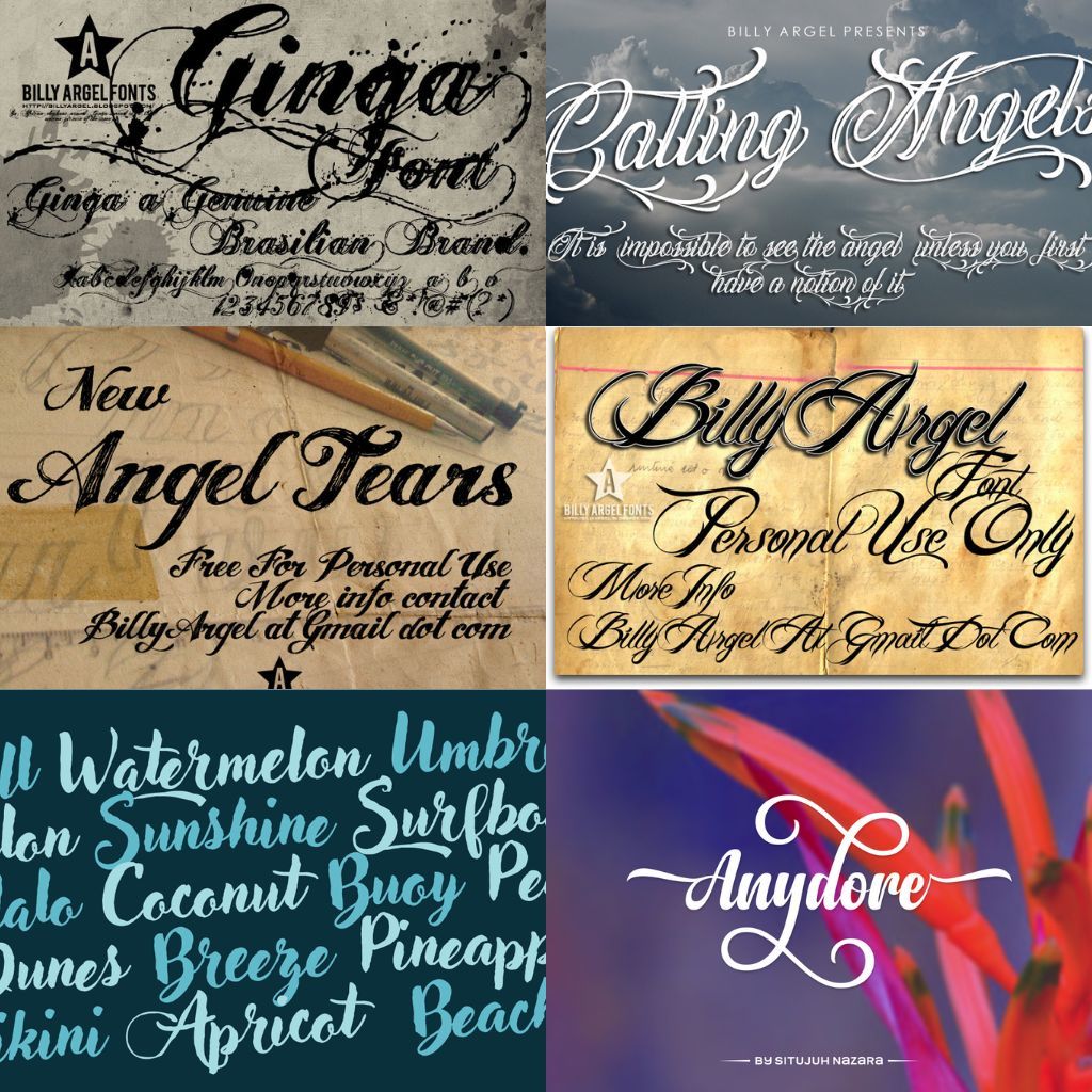Most Popular Fonts 250+  Cricut Cricut Procreate Use Font  Instant Download - $5.99