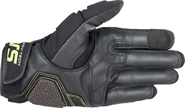 ALPINESTARS Halo Gloves - Forest Black/Fluo Yellow - Medium 3504822-6085-M - $124.95