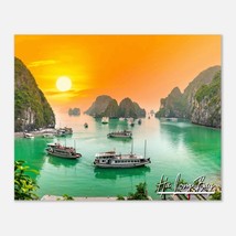 Ha Long Bay Vietnam Poster Print Wall Art | Ha Long Bay Home Decor | Ha Long Bay - $19.99